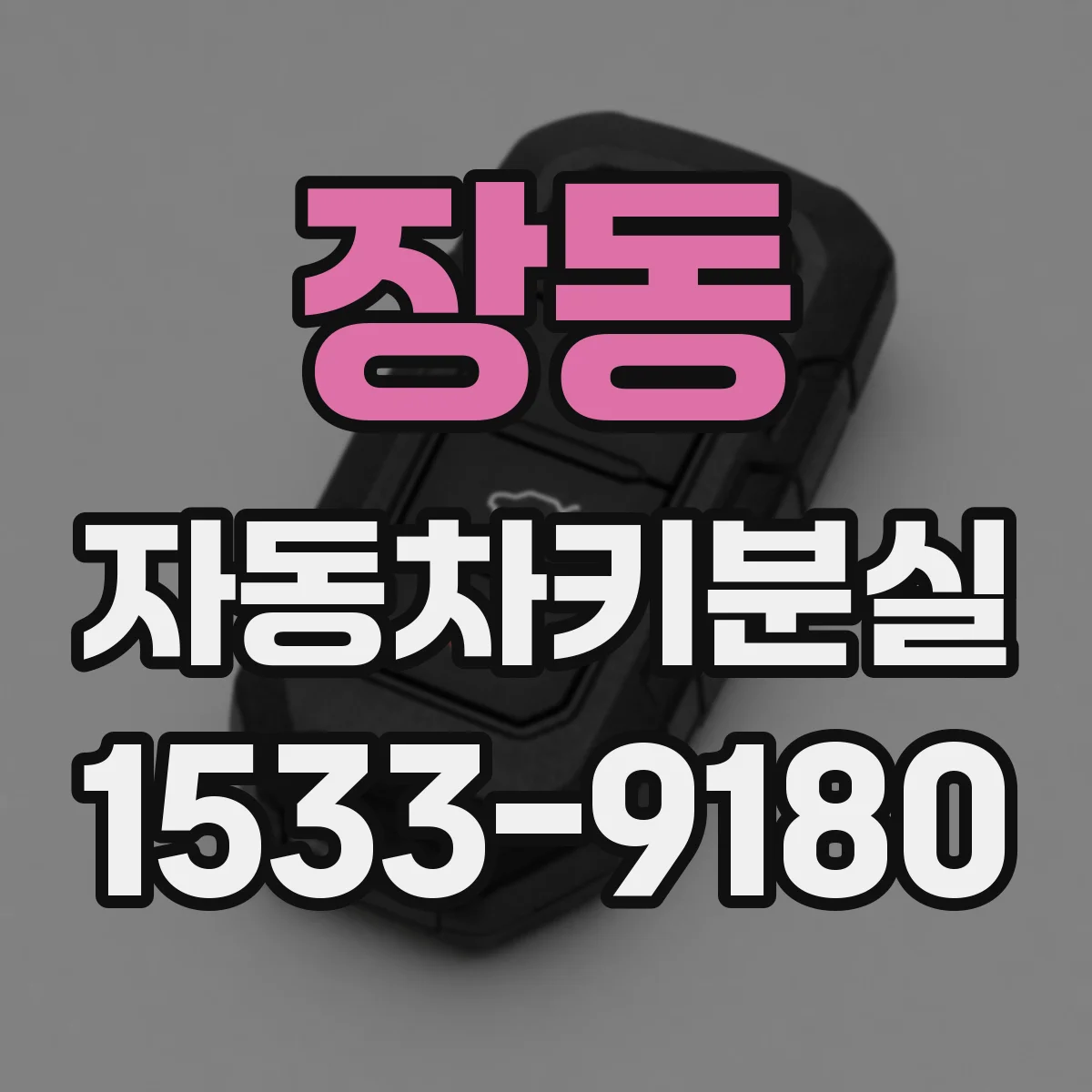 장동 자동차키분실