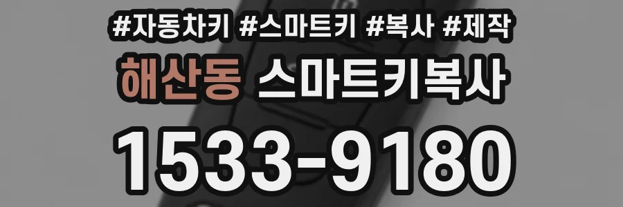 해산동 스마트키복사
