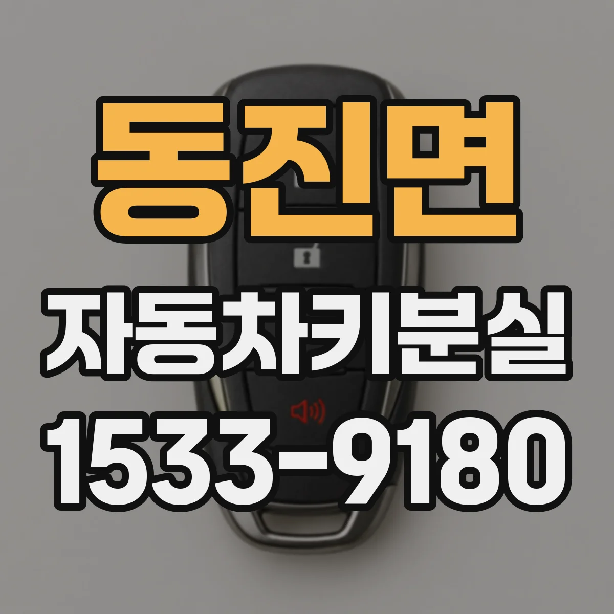 동진면 자동차키분실