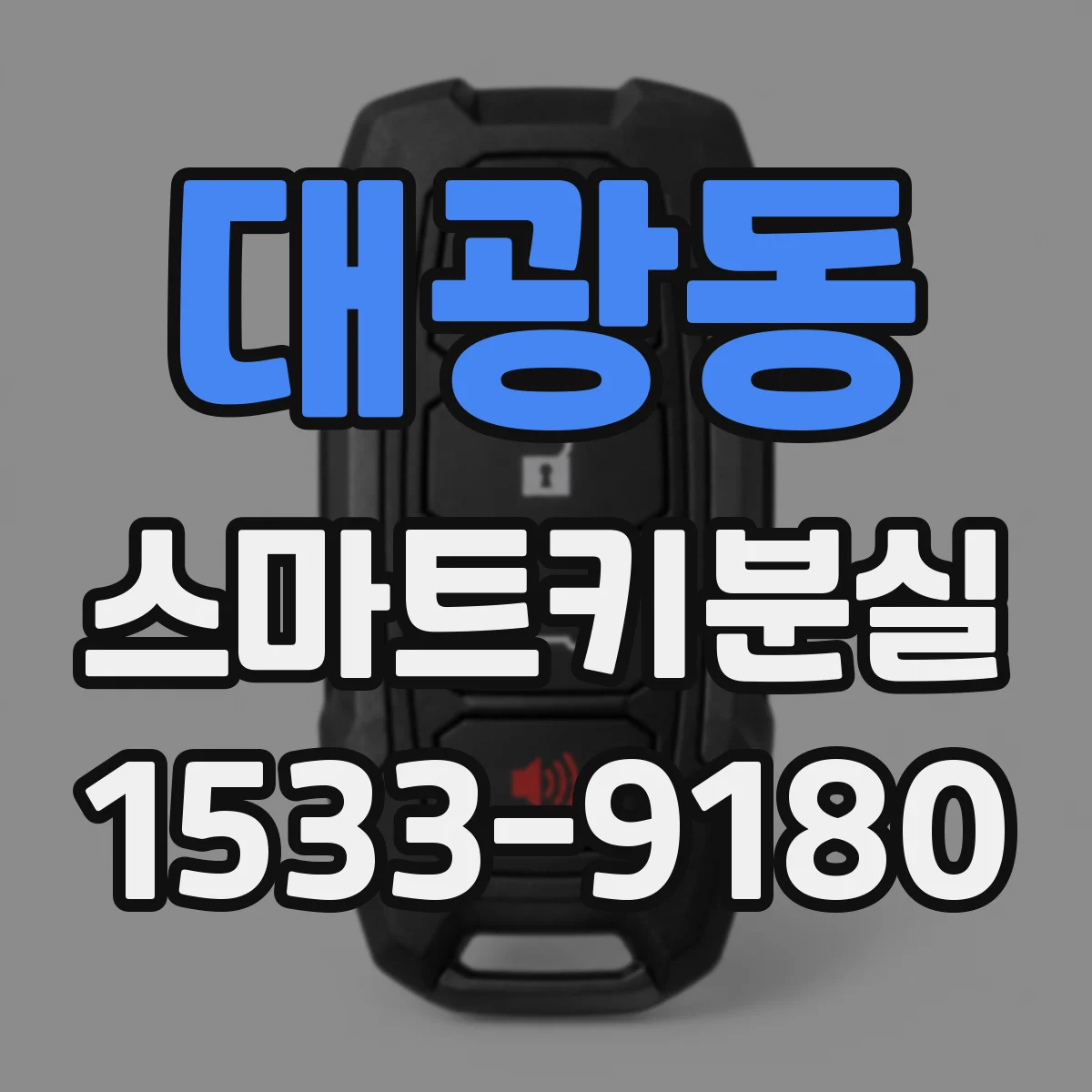 대광동 스마트키분실