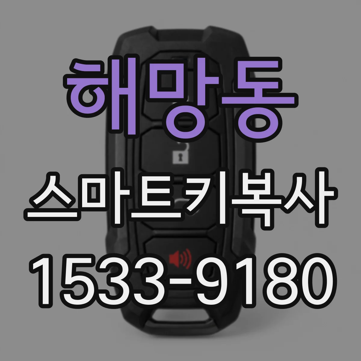 해망동 스마트키복사