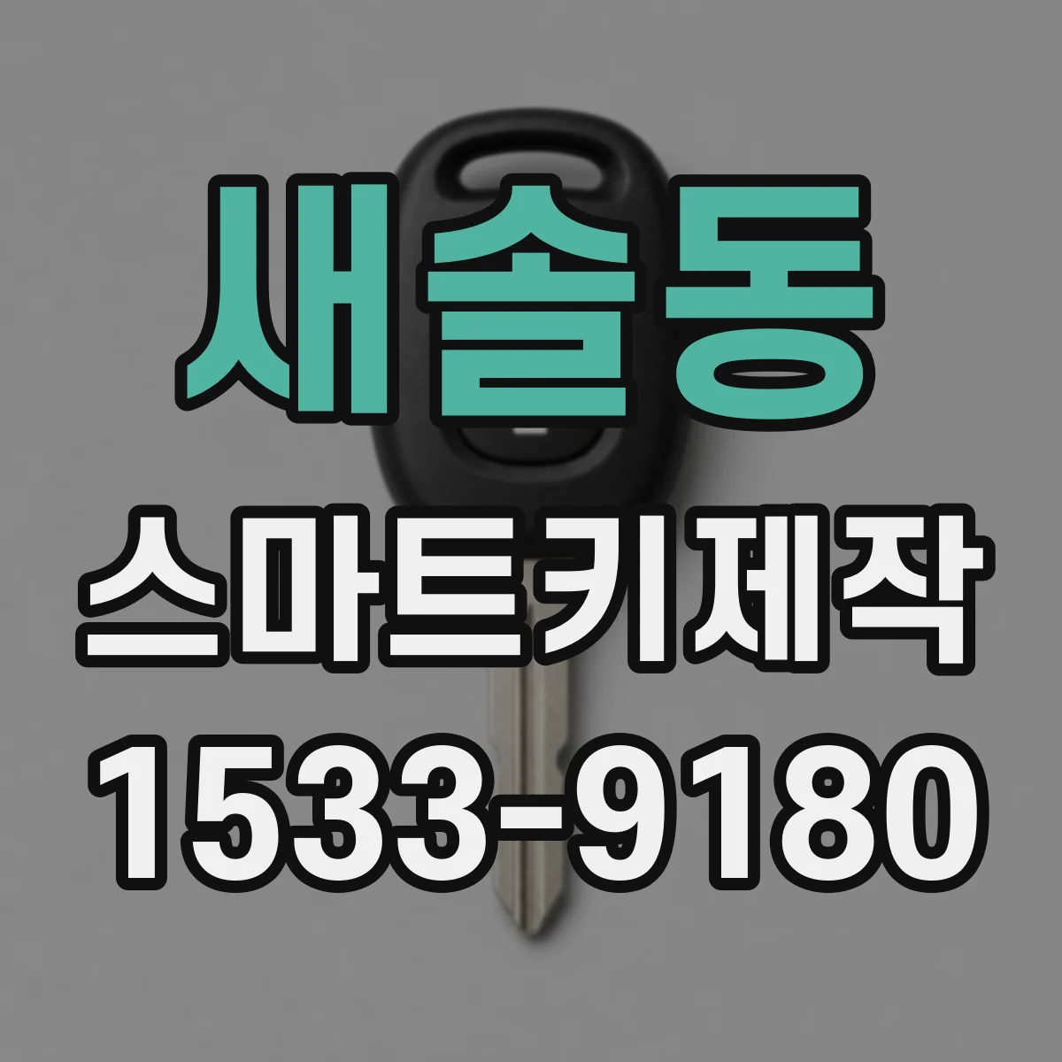 새솔동 스마트키제작