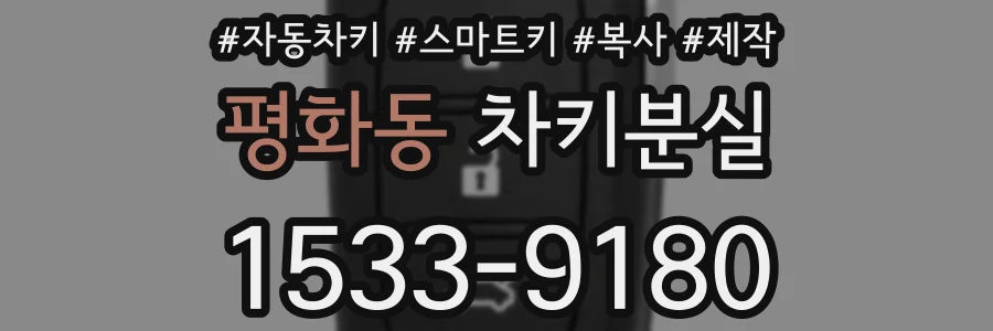 평화동 차키분실