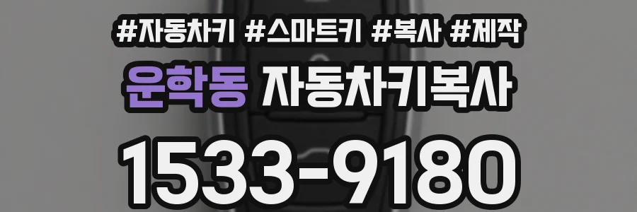 운학동 자동차키복사