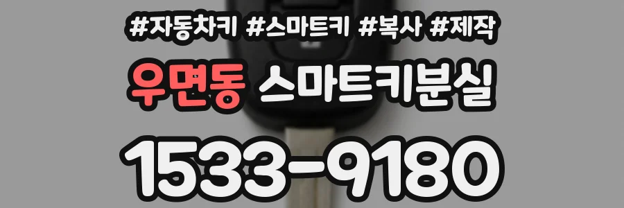 우면동 스마트키분실