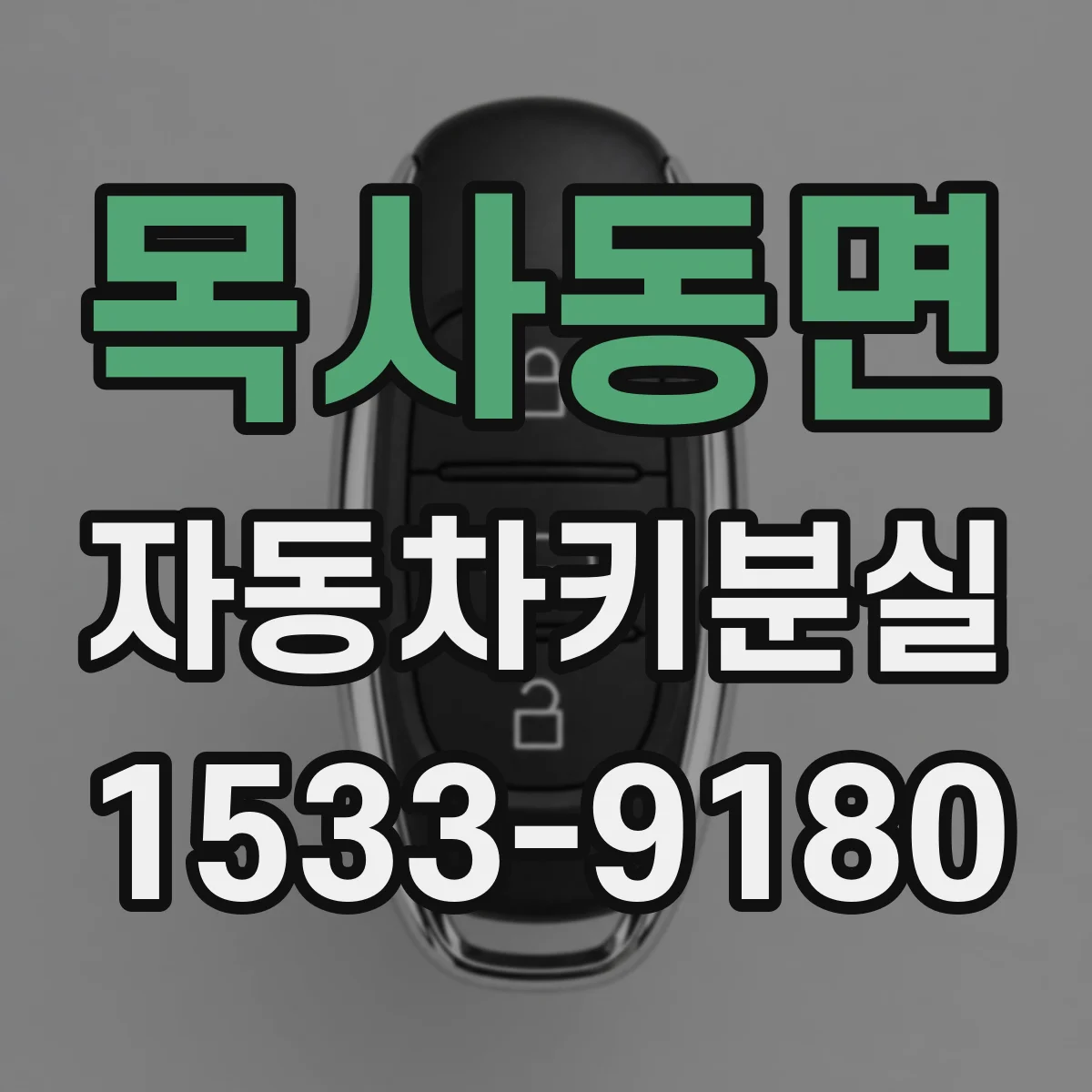 목사동면 자동차키분실