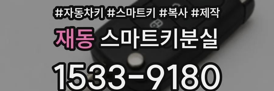 재동 스마트키분실