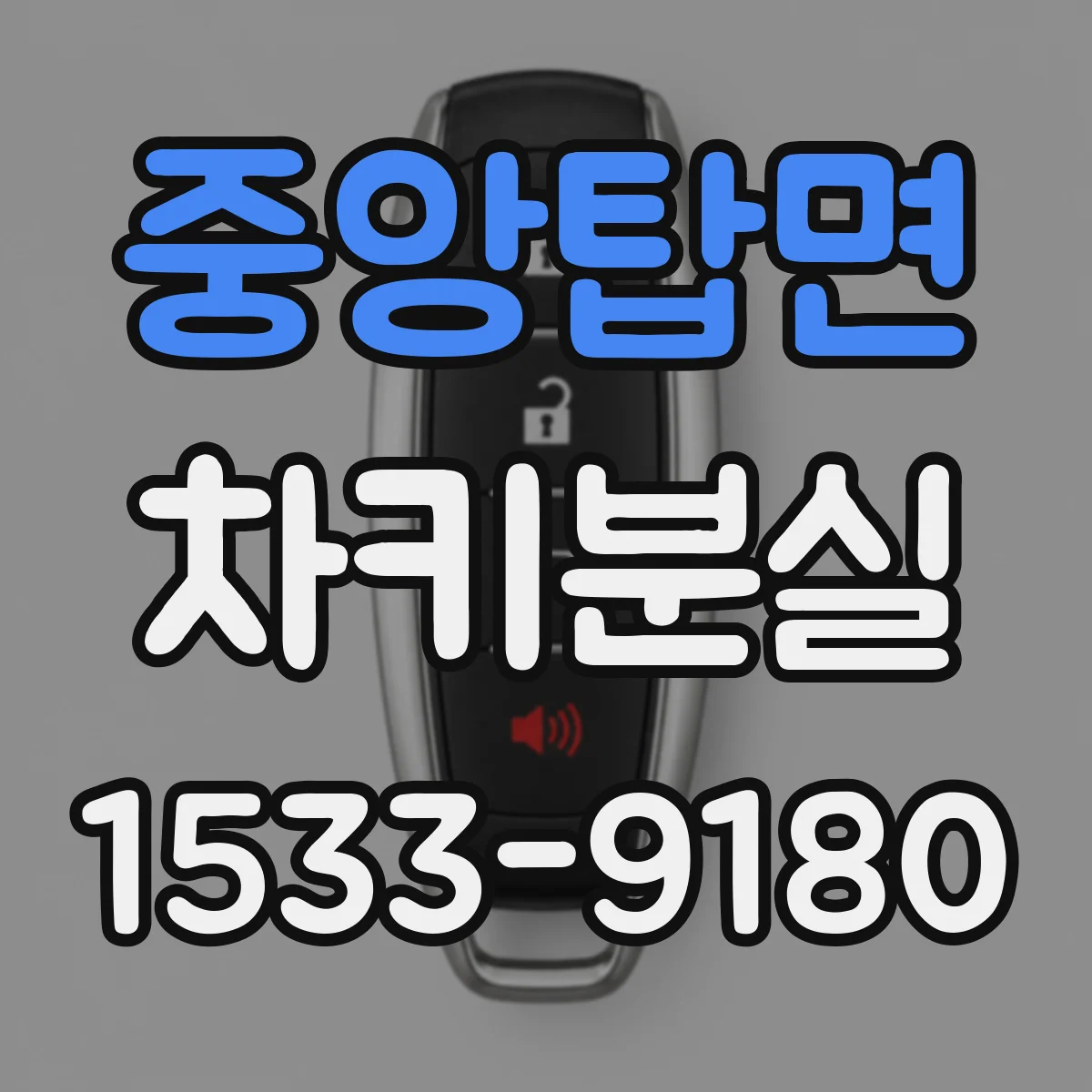 중앙탑면 차키분실