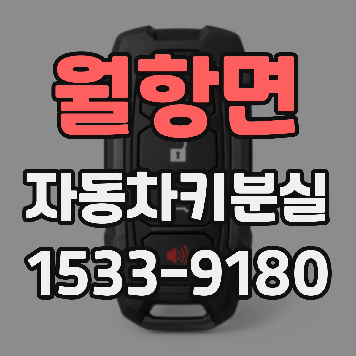 월항면 자동차키분실