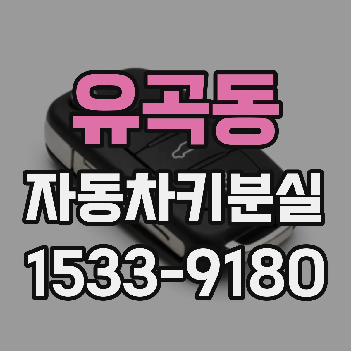 유곡동 자동차키분실