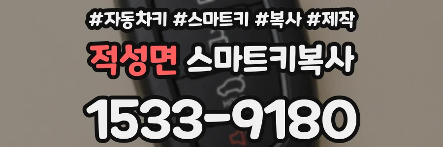 적성면 스마트키복사