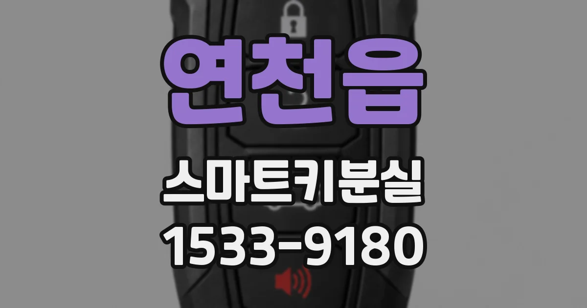 연천읍 스마트키분실