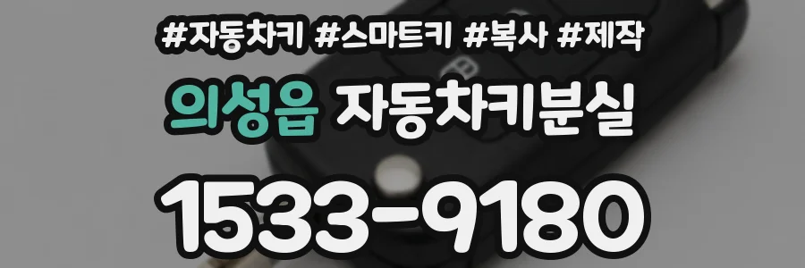 의성읍 자동차키분실