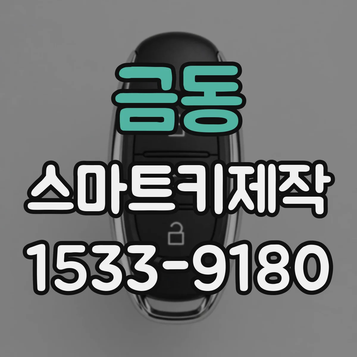 금동 스마트키제작