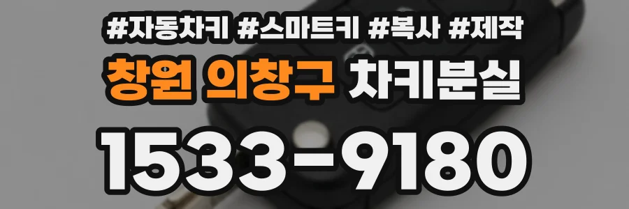 창원 의창구 차키분실
