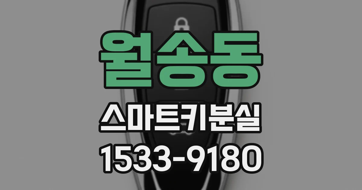 월송동 스마트키분실