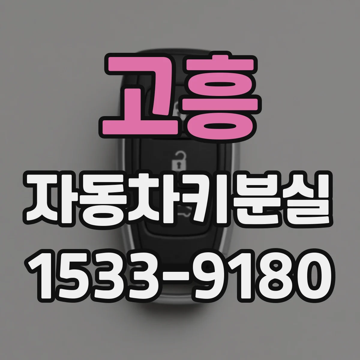 고흥 자동차키분실