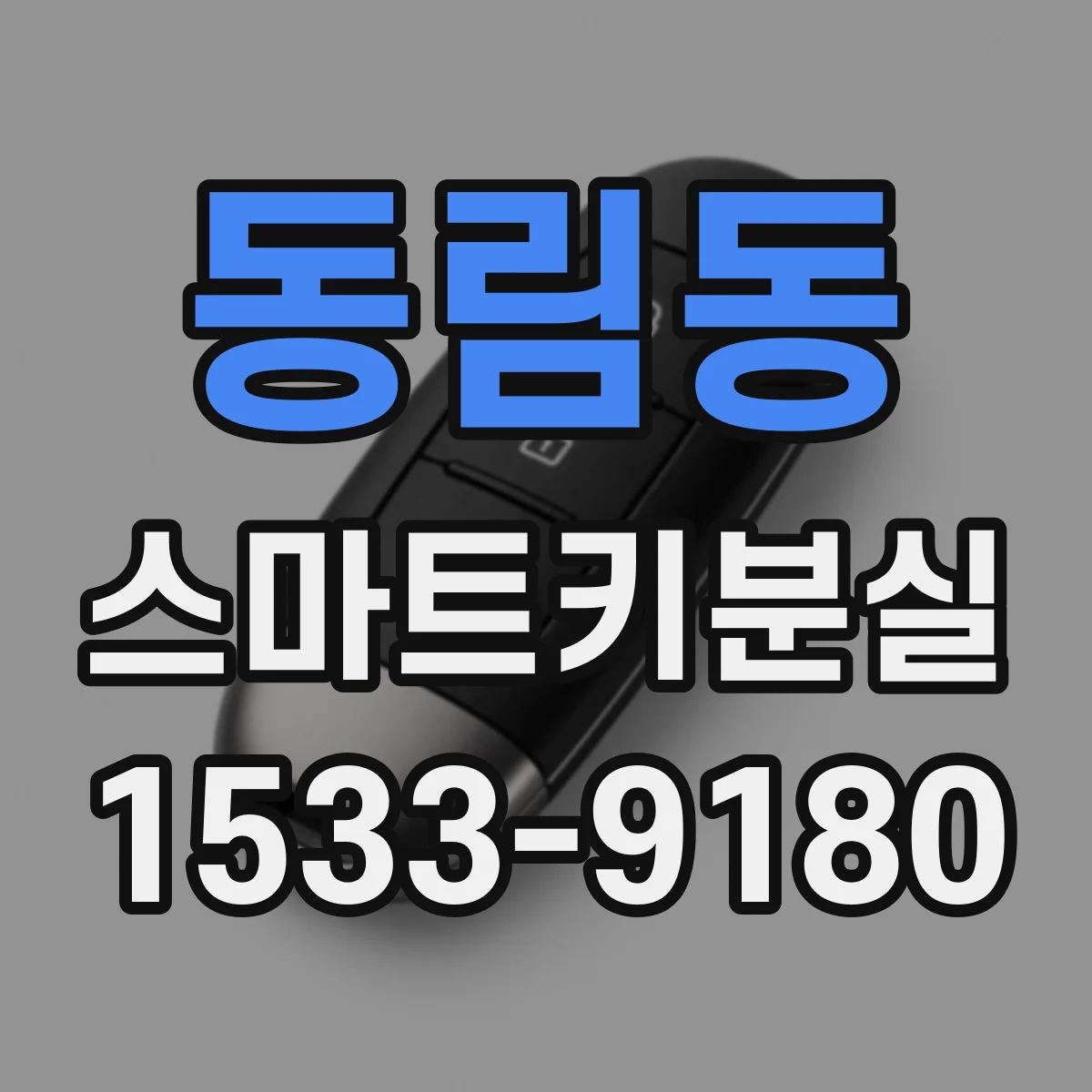 동림동 스마트키분실