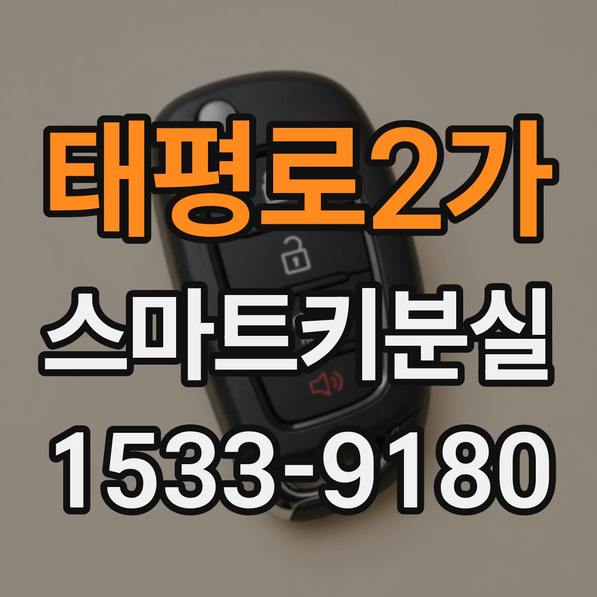 태평로2가 스마트키분실