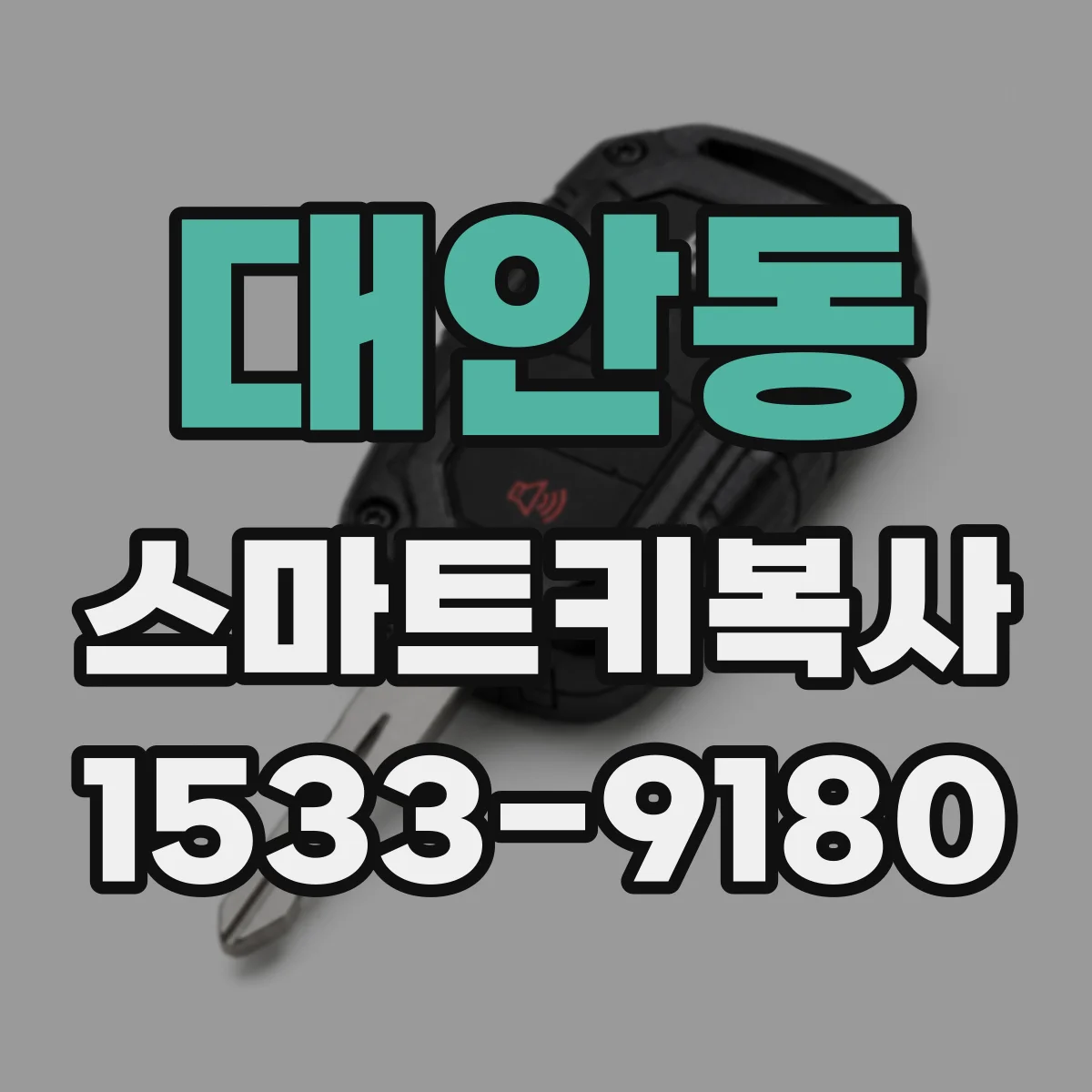 대안동 스마트키복사