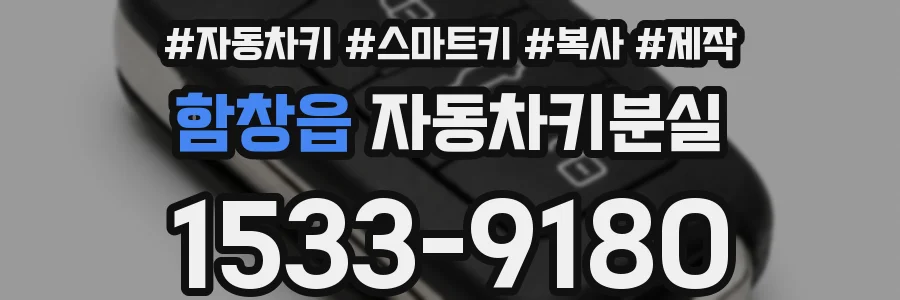 함창읍 자동차키분실