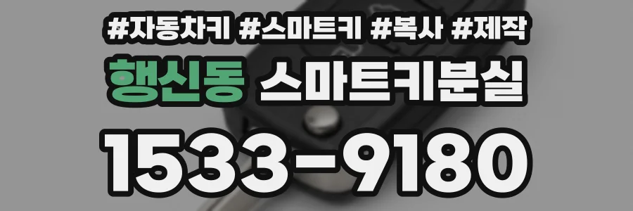 행신동 스마트키분실
