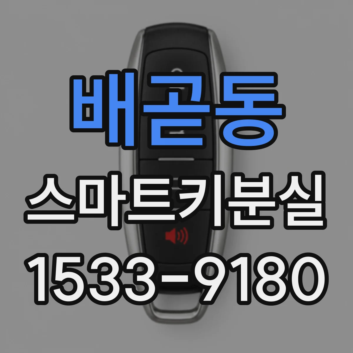 배곧동 스마트키분실