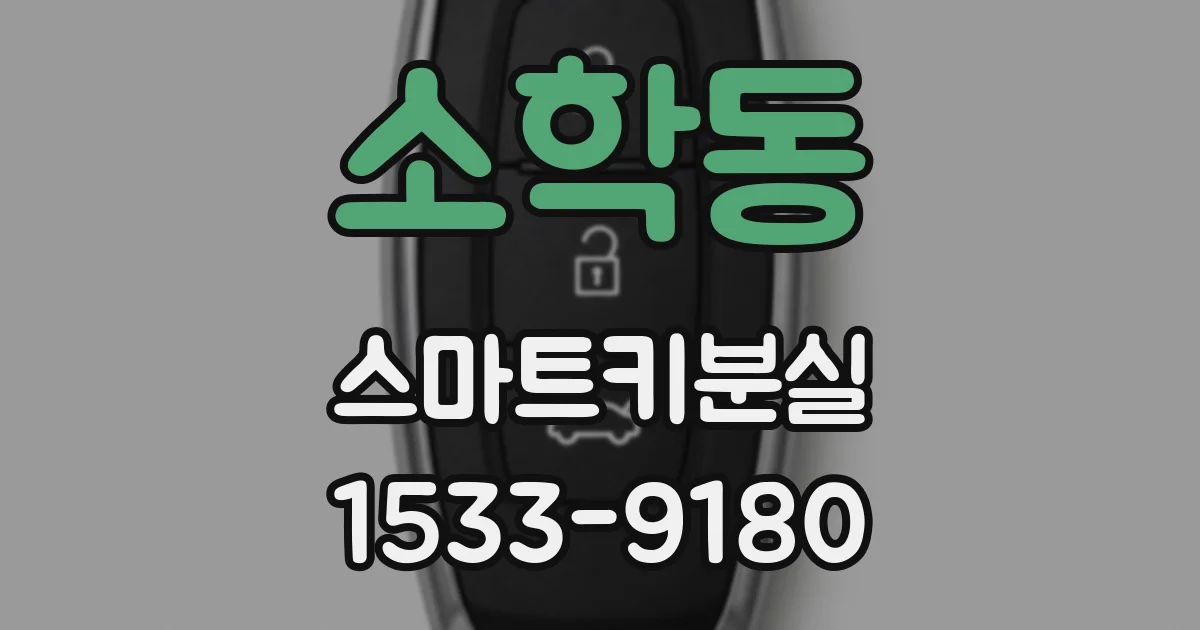 소학동 스마트키분실
