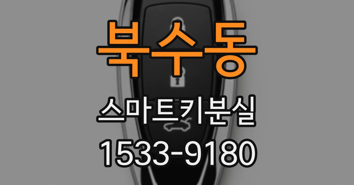 북수동 스마트키분실