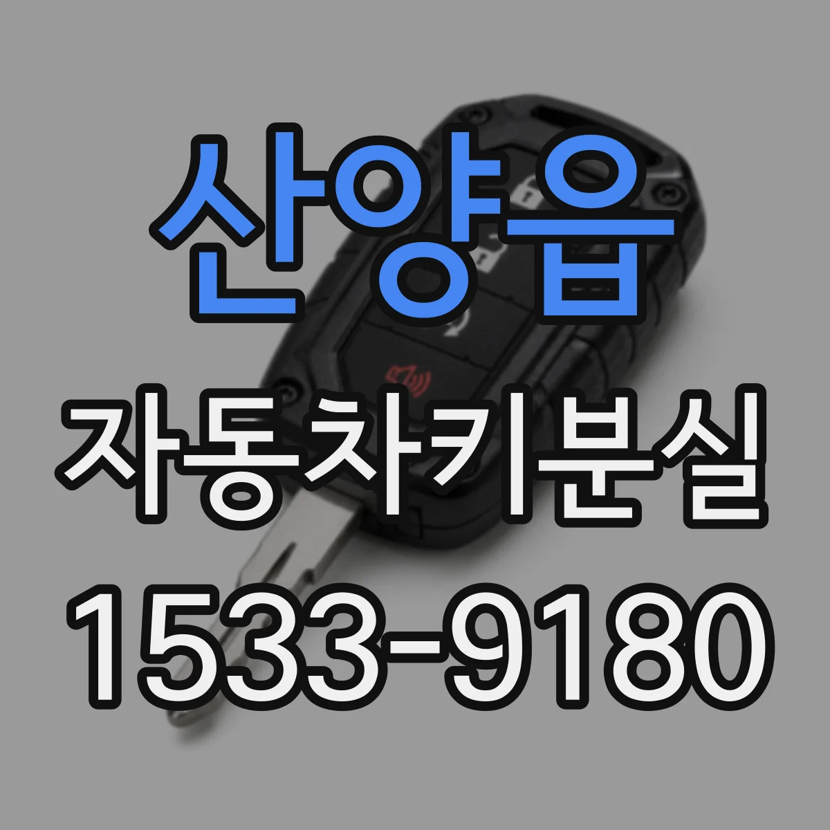 산양읍 자동차키분실