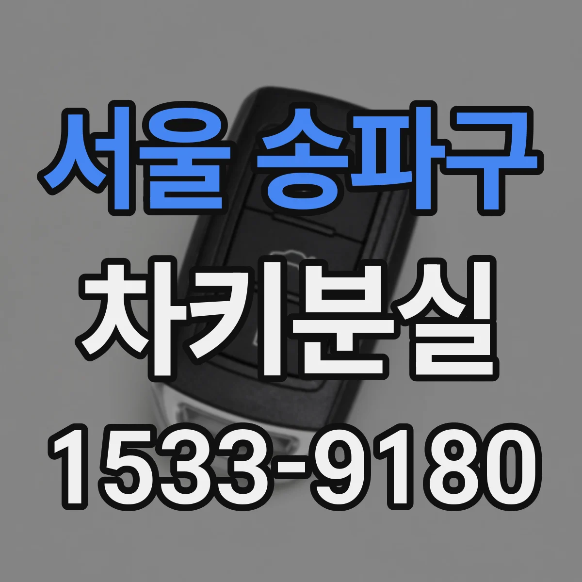 서울 송파구 차키분실