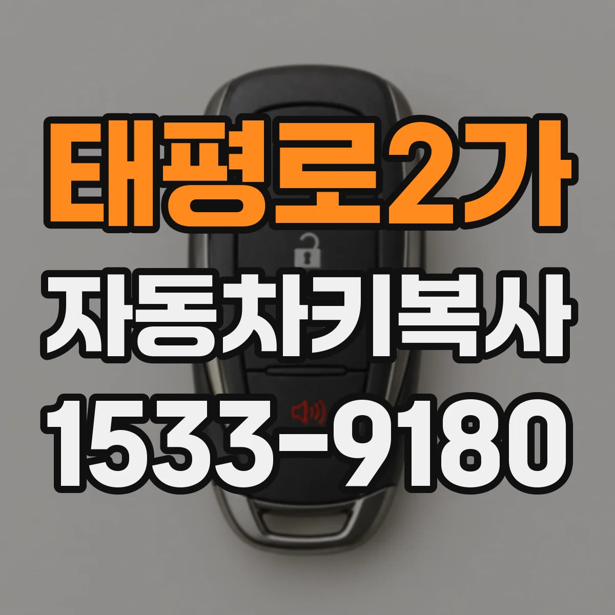 태평로2가 자동차키복사