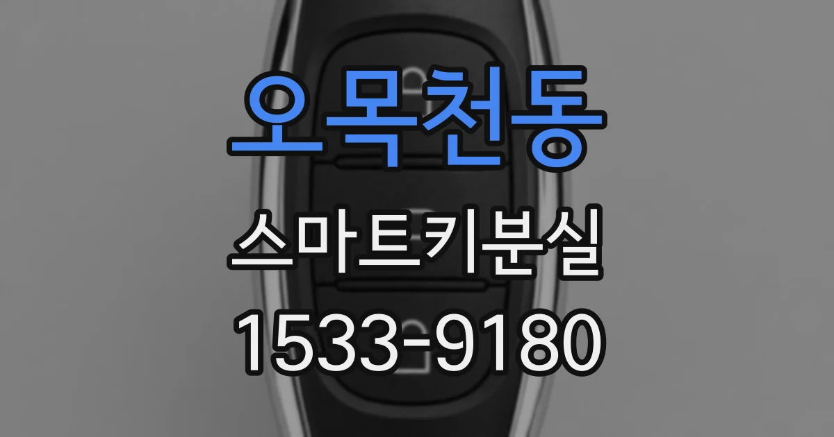오목천동 스마트키분실