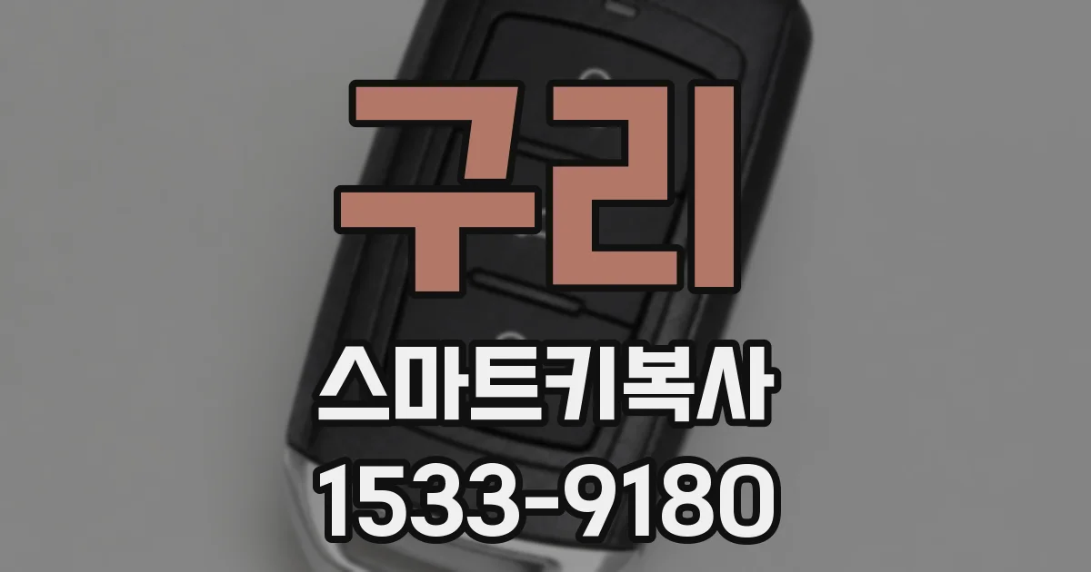 구리 스마트키복사