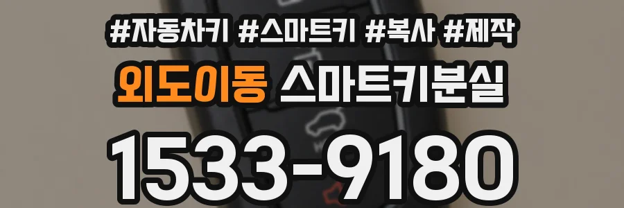 외도이동 스마트키분실