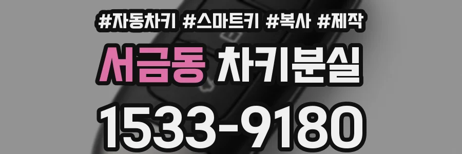 서금동 차키분실