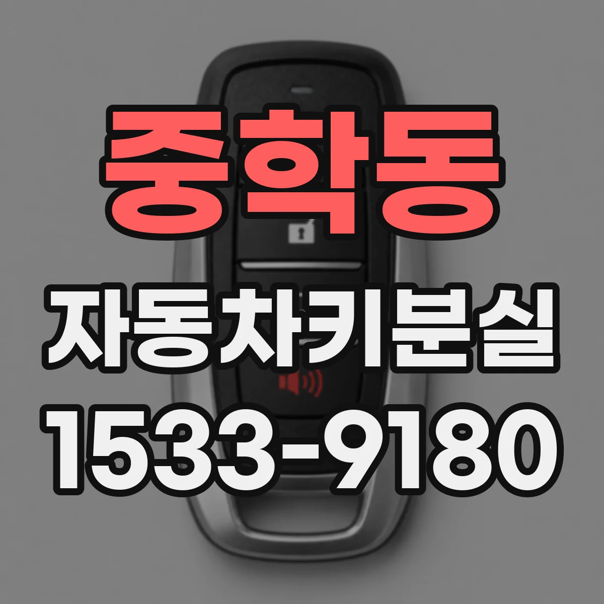 중학동 자동차키분실