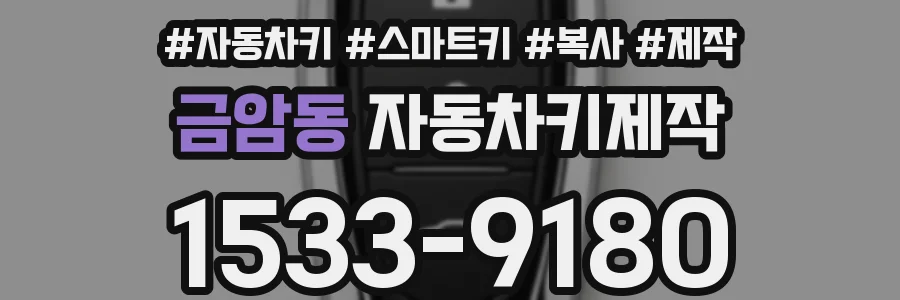 금암동 자동차키제작