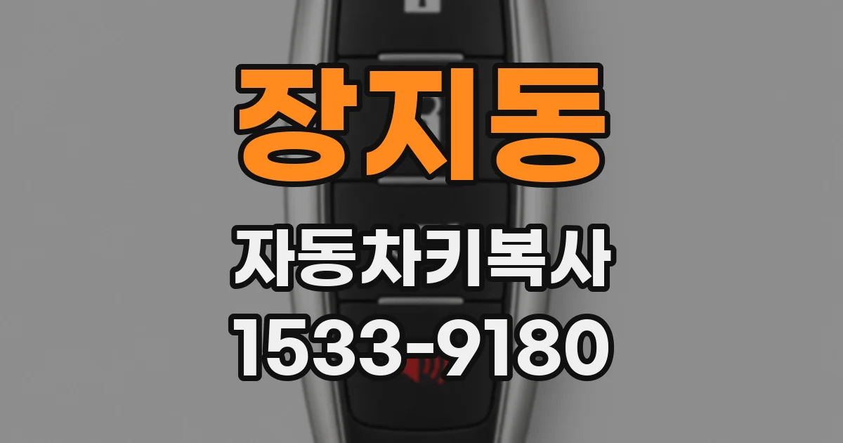 장지동 자동차키복사