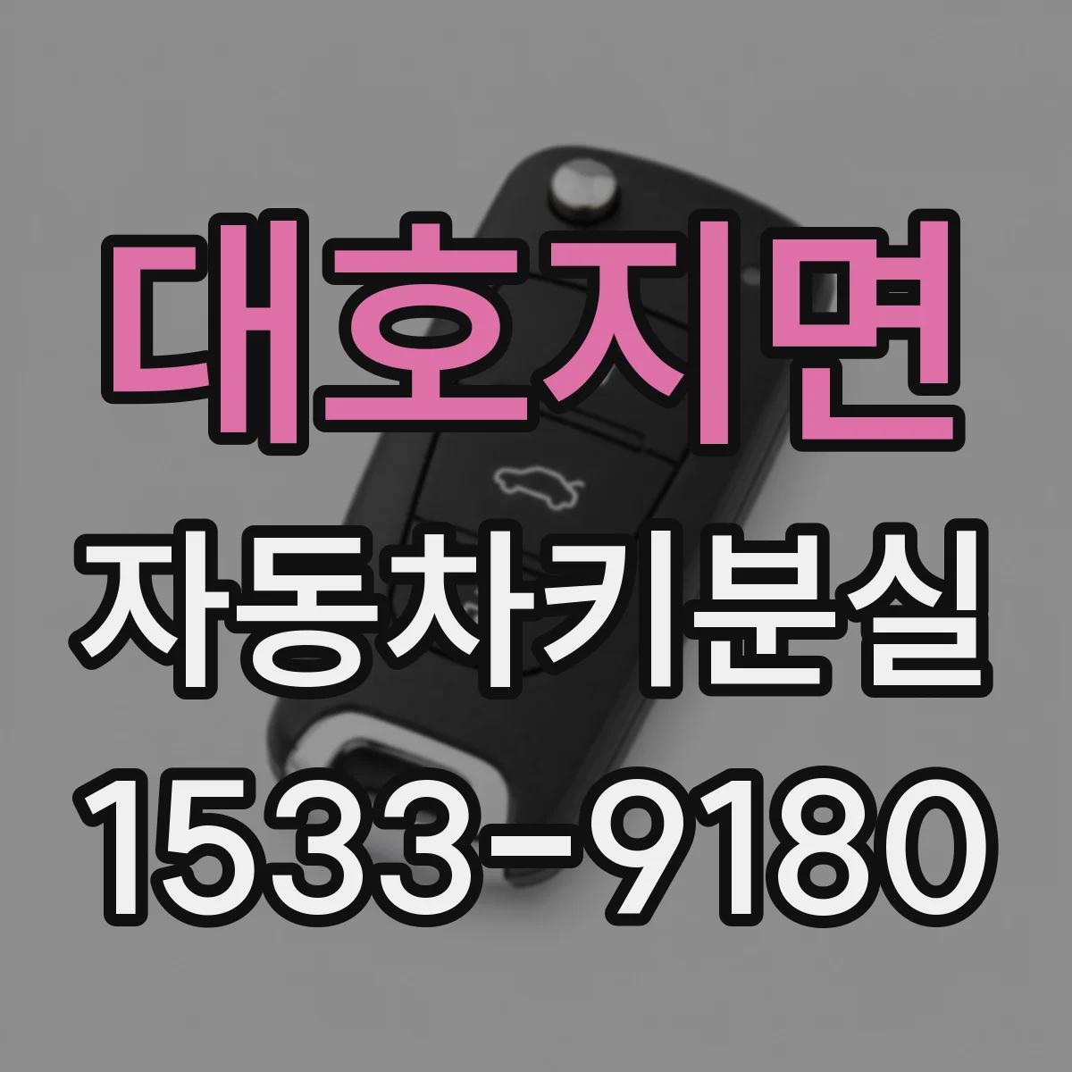 대호지면 자동차키분실