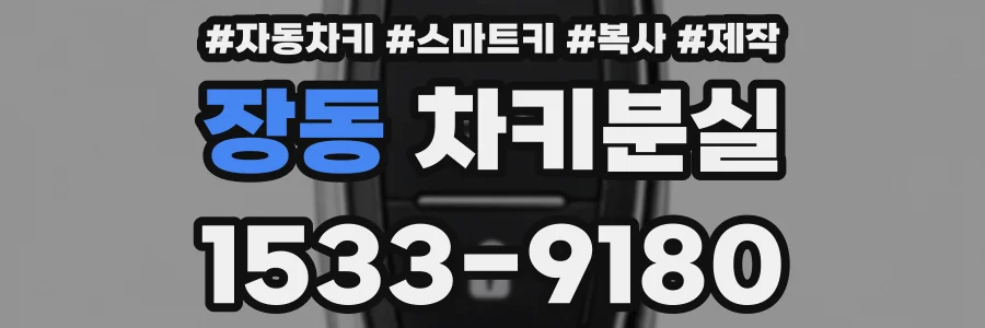 장동 차키분실