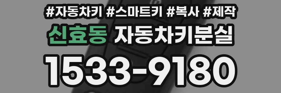 신효동 자동차키분실