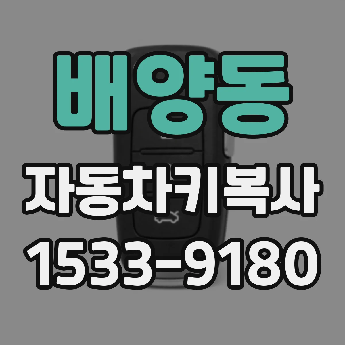 배양동 자동차키복사
