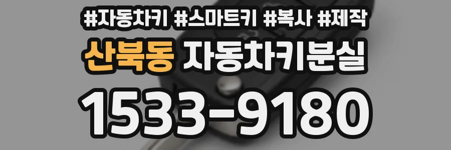 산북동 자동차키분실