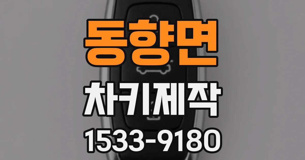 동향면 차키제작