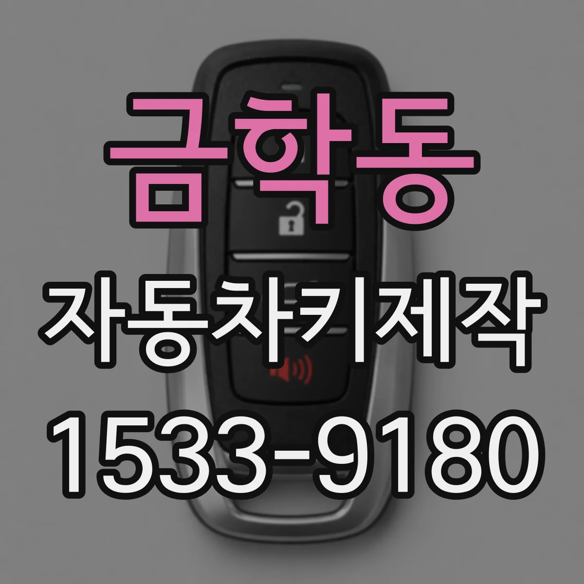 금학동 자동차키제작