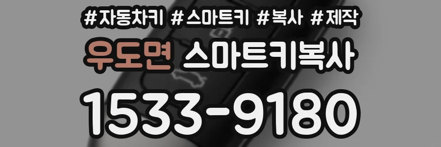우도면 스마트키복사