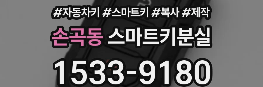 손곡동 스마트키분실