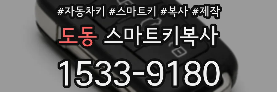 도동 스마트키복사