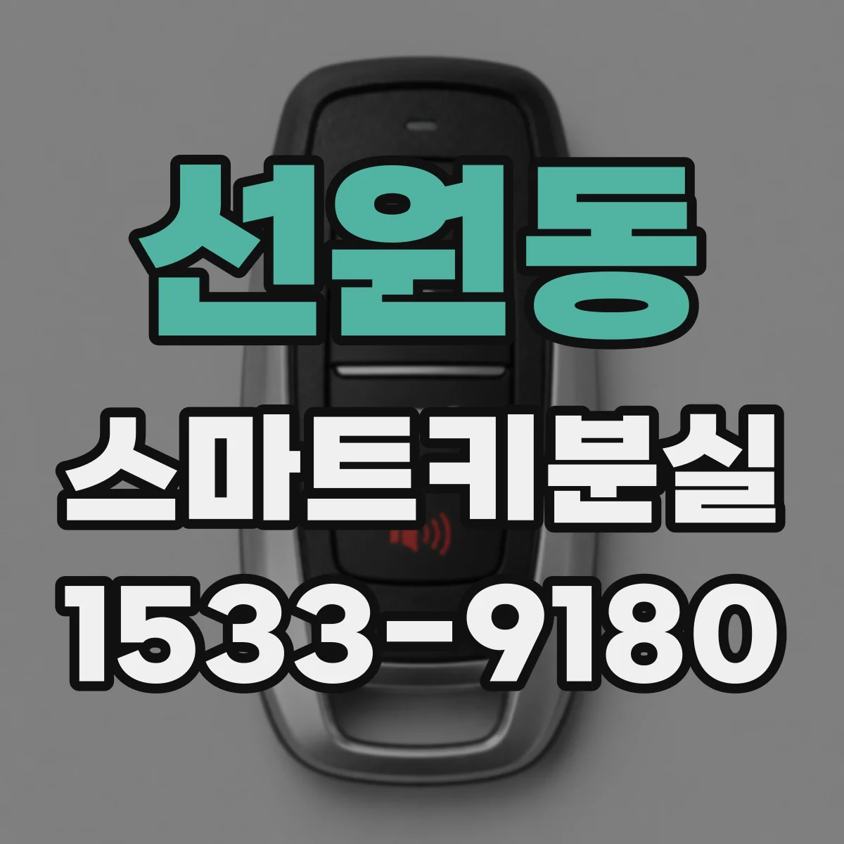 선원동 스마트키분실